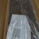 4 Pcs Expandable Garden Trellis, Wooden Lattice Wall Fence Trellis for Climbing Plants Ivy Vine Rose Clematis 13" x 68" for Outdoor Garden Patio Room Decor (4)