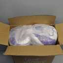 HOMELAB Adjustable Shredded Memory Foam Pillows Queen Size, Cooling Bed Pillows for Sleeping with Removable Cover, Medium Pillows for Side Stomach & Back Sleepers, 2 Packs 20"x28" (White)