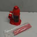 BIG RED T90403B Torin Hydraulic Welded Bottle Jack, 4 Ton (8,000 lb) Capacity, Red