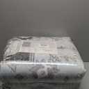 Boho Washable Area Rug 6x9, Spill-Proof Surface, Non-Slip Backin,Low Pile Faux Wool Large Printed Rugs for Living Room, Bedroom, Ding Room, Entryway and Home Decor (Cyan, 6x9)