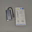 UtechSmart USB C Hub, USB C Ethernet Multiport Adapter, 6 In 1 USB C to HDMI Dock Compatible for Macbook Pro/Air, Chromebook, Dell XPS, HP and Type C Devices (Gigabit Ethernet 100W PD 4K HDMI USB 3.0) (Grey)