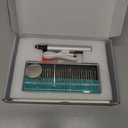 Electric Engraving Pen with 37 Bits, USB Rechargeable Cordless Engraving Machine, Portable DIY Rotary Engraver for Jewelry Wood Glass Stone Carving (Silver)