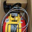 VEVOR 2-in-1 Electric Hoist Winch, 1100 lbs Capacity, 1800W Portable Power Winch, 98 ft Lifting Height, 36 ft/min with Wire and Wireless Remote Control, for Garage, Warehouse, Factory Lifting Towing