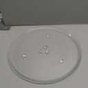 Microwave Plate Replacement 12.5 for GE WB39X10003 Samsung DE74-20015G Microwave Glass Plate - Rotating Glass Microwave Turntable Plate Oven Spinning Dish Tray For Better Reheating and Cooking