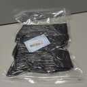 Women's Neon Scrunch Crew Socks 80s 90s Retro 3-Pack Cotton Stacked Boot Calf Cozy Ribbed Slouchy Socks Size 5-10 (Black)