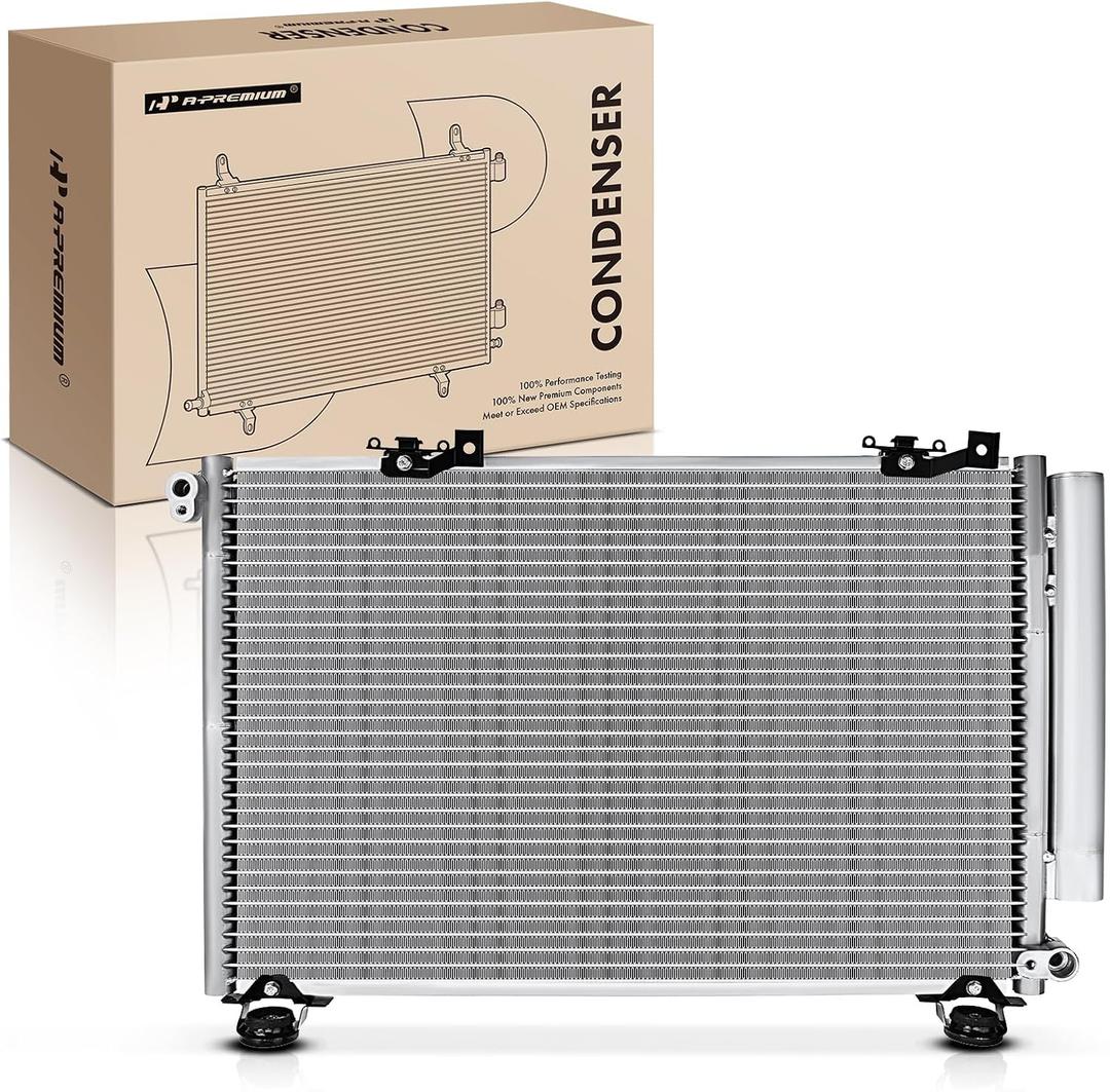 A-Premium Air Conditioning Condenser Compatible with Toyota