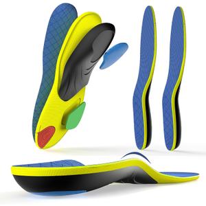 Work Boot Insoles for All Day - Welnove Arch Support Inserts for Men & Women, Shoe Inserts for Plantar Fasciitis Relief, Orthotic Shoe Inserts for Flat Feet & Heel Pain-XL (Sky Blue) Work Boot Insoles for All Day - Welnove Arch Support Inserts for Men & Women, Shoe Inserts for Plantar Fasciitis Relief, Orthotic Shoe Inserts for Flat Feet & Heel Pain-XL (Sky Blue)
