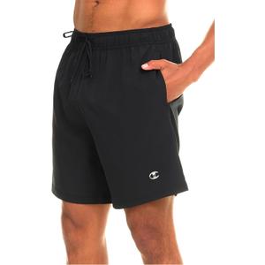 Champion Mens Swim Trunks with Mesh Liner, 7" Inseam Quick Drying Mens Bathing Suit, Board Shorts for Swimming and Beach (X-Large, Black)