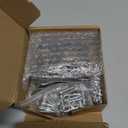 20 Pack Breen Bronze Round Antique Brass Kitchen Cabinet Knobs Cupboard Door Knobs Drawer Handle Pulls Dresser Knobs with 21 Pcs Screws for Bathroom Drawer Door Hardware