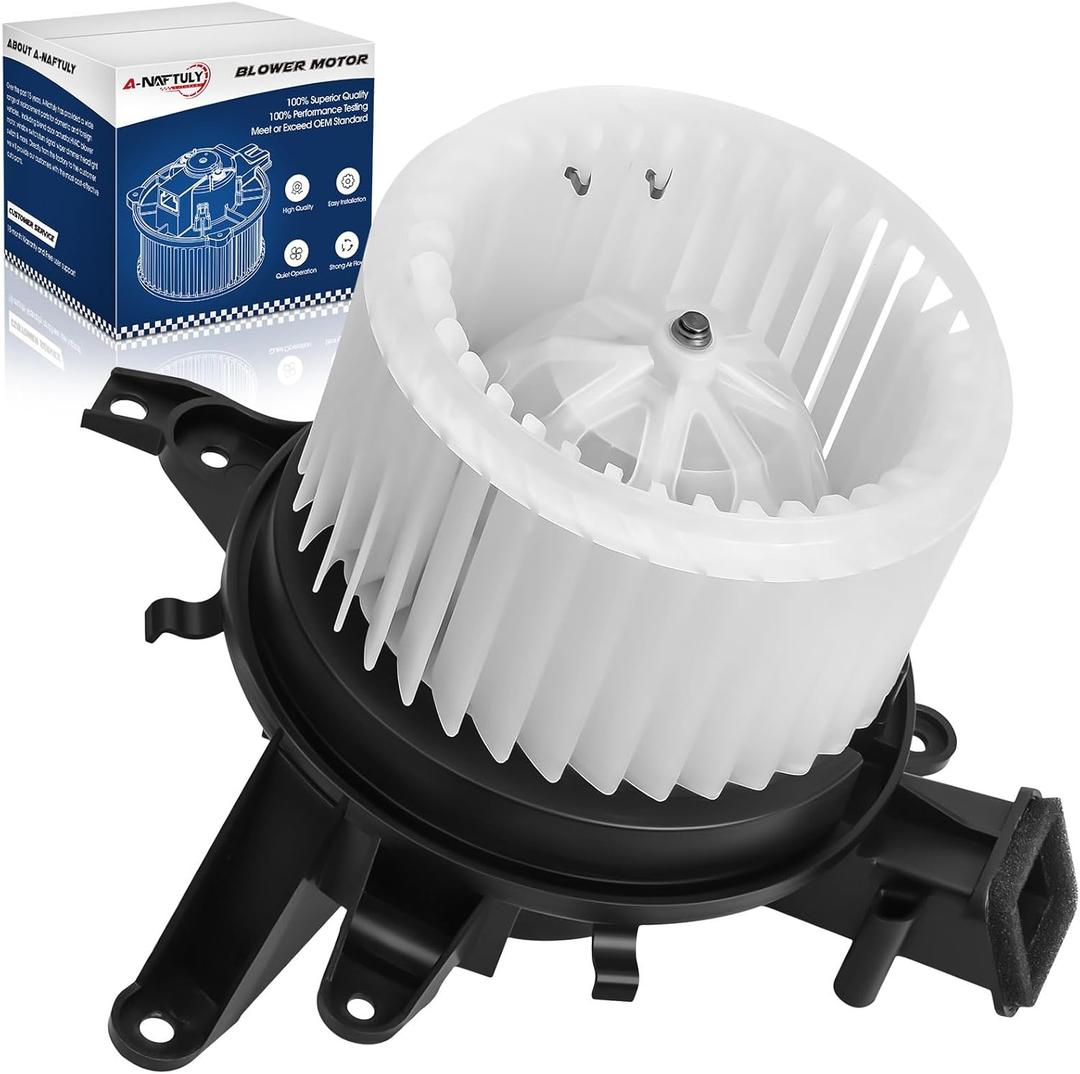 AC Blower Motor Fan Replacement Fits for 2015-2023 Jeep Renegade, 2017-2021 Compass, 2016-2022 Fiat 500X, 2023 Dodge Hornet, Front HVAC Plastic Heater Blower Motor Replace 700351