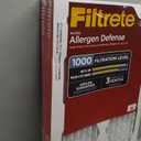 Filtrete 12x24x1 AC Furnace Air Filter, MERV 11, MPR 1000, Micro Allergen Defense, 3-Month Pleated 1-Inch Electrostatic Air Cleaning Filter, 2 Pack (Actual Size 11.719x23.72x0.85 in)