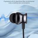 Neckband Bluetooth Headphones, 60H Playtime, IPX5 Sweatproof, Noise Cancelling Mic, Magnetic Earbuds  Wireless Bluetooth 5.x Headset for Running, Gym, Work & Travel