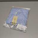 Ekouaer Womens Nightgown Pj Dress for Women Sleeveless U Neck Soft Chemise Sleepwear Cute (XL) Baby Blue