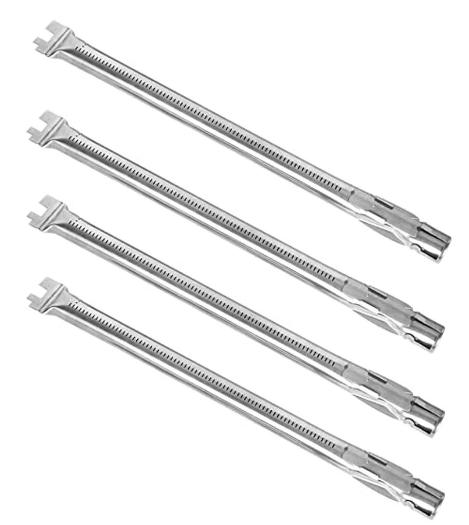 Hongso 19 1/2" Stainless Steel Burner Tube 62752 Grill Replacement Parts for Weber Genesis 300 Series E-310 E-320 E-330 EP-310 EP-320 EP-330 S-310 S-330 Gas Grills (2011-2016 Front Mounted Controls) 4Pack
