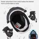 Dirt Bike Helmet for Kids with Goggles & Gloves for Boys & Girls, DOT Certified Kid ATV Helmet Motocross Off Road L