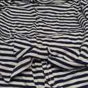 MISSACTIVER Women's Striped Lounge Set Long Sleeve Tee Shirts Drawstring Wide Leg Shorts Matching 2 Piece Pajamas Set small