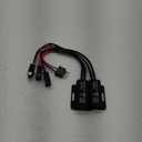 H7 LED Load Resistor Adapter 50W 6Ohm Upgraded Canbus Decoder Fix Headlights Fog Light DRL Error Code Anti-Flicker Wiring Relay Harness