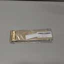 Initlove Wide Stretchy Belt for Women Waist Elastic Waistband for Dresses (Fat Waist 26"-28", Bling Beige Band Gold Buckle)