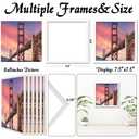 ijuerybai 16x16 Picture Frames White, Set of 6 for Gallery Wall Display