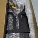 Towel Racks for Bathroom 31inch Wall Mounted Towel Rack,Floating Shelf with Wood Plank,Towel Storage for Bathroom can Holds 6 Large Rolled Towels,All Black