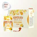 Vegan Collagen Konjac Jelly (Mango Flavor) 120g x 10 Packs  Low-Calorie Fruit Gel Snack, Gluten-Free, Plant-Based, 7 kcal per Pouch