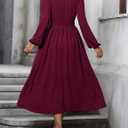Dresses for Women 2026 Blue Maxi Dress Formal Wedding Guest Dresses for Women Long Sleeve Dresses for Women M