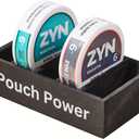 GoFika Zyn Holder BlackDrawer & Desk Organizer for 5 Cans,Perfect Zyn Accessories & Gifts