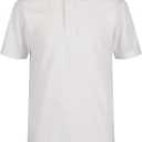 IZOD Boys' School Uniform Adaptive Short Sleeve Polo Shirt, Velcro Closure & Faux Buttons, Moisture Wicking Performance Material XL
