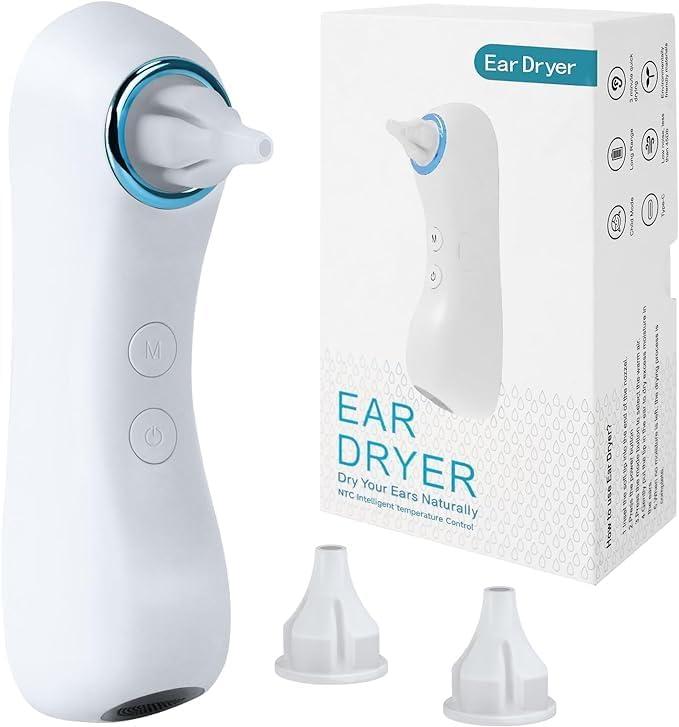 Ear Dryer, Rechargeable Ear Water Drying Device for Swimmers