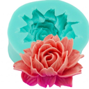 QDMOLDS Chrysanthemum Silicone Mold Flower Fondant Molds For Flower Cake Decoration Chocolate Candy Cupcake Topper Polymer Clay Gum Paste