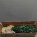 SVNVIOZ 2FT Small Tabletop Mini Artificial Christmas Tree with Lights, Red Green Ornaments - Xmas Tree for Holiday Home Decoration