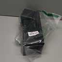 D'vine Dev Herb Garden Planter Set, Plastic Plant Pots with Drainage and Saucer, Indoor Succulent Cactus Vegetable Pot for Windowsill, Garden Balcony, Black, Set of 1, 76-V-B-1