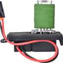 HVAC Blower Motor Resistor Compatible with 1999-2006 Chevy Silverado GMC Sierra 1500 2500 3500 2000-2002 Yukon XL Blower Motor Fan Resistor Replaces# 89019089 (ONE Hole Mounting Flange on Each Side)