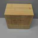 Tampon Holder with Lid,Bamboo Bathroom Feminine Product Organizers, Pads Storage Box for Women and Girls,Sanitary Napkins Cotton Swabs Balls Container for Bathroom,Vanity Accessories (Bamboo01)