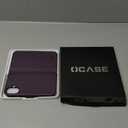 OCASE Compatible with iPhone 16 Wallet Case, PU Leather Flip Folio Case with Card Holders RFID Blocking Kickstand [Shockproof TPU Inner Shell] Phone Cover 6.1 Inch 2024, Dark Purple