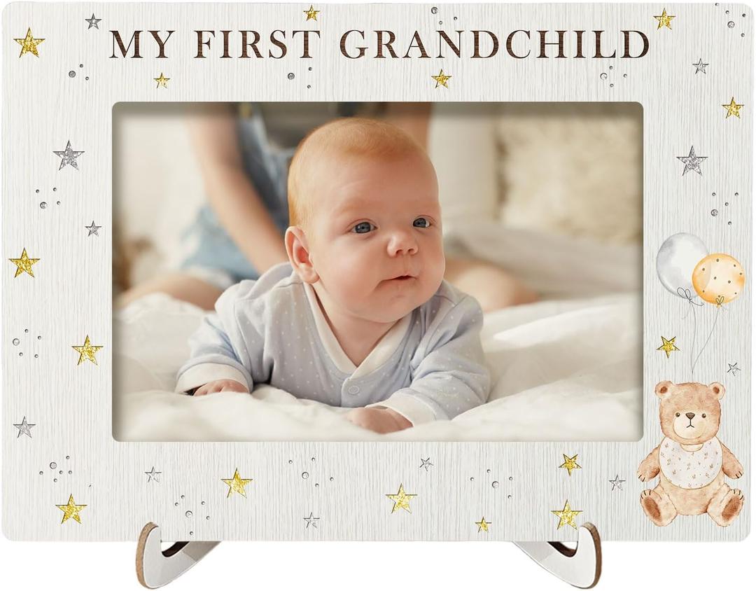 First Time Grandma Gifts - First Time Grandma Gifts Picture Frame 4x6, Baby Picture Frame