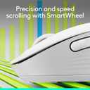 Logitech Signature M650 L Full Size Wireless Mouse - for Large Sized Hands, 2-Year Battery, Silent Clicks, Customizable Side Buttons, Bluetooth, for PC/Mac/Multi-Device/Chromebook - Off White