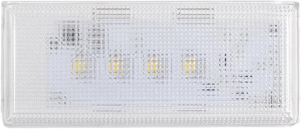 WPW10515058 W10515058 Refrigerator LED Light with Cover Compatible with Whirlpool Freezer Refrigerator Replaces 3021142, AP6022534, PS11755867, W10522611, W10465957 etc.