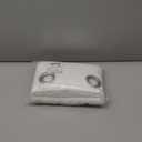 NICETOWN White Sheer Linen Curtains for Living Room 84 inch Length 2 Panels Set, Grommet Semi Sheer Privacy with Light Filtering Flax Window Treatments for Bedroom, W52 x L84