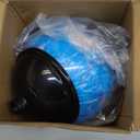 8 Inch World Globe with Stand Rotating Earth Spinning Globe for Kids Geography Classroom Education or Decorations (Blue)