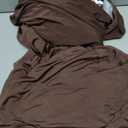 Smiry 2 Pack Spandex Table Cloth 6FT, Elastic Fitted Stretch Tablecloths, Washable and Wrinkle Free Rectangular Patio Table Cover for Outdoor, Wedding, Banquet & Parties (Coffee, 72Lx30Wx30H Inch)