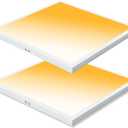 Mcacggo Black 2x2 Surface Mount LED Panel Lights 2 Pack, 0-10V Dimmable