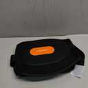 Portable Heating Pad for Back, Cordless Wearable Heat Belt with Massager for Lower Back Pain Relief, Battery Powered 8000 mAh Rechargeable, MAXwarm 3.0, Gift for Women Men 90-310 lbs (Black)