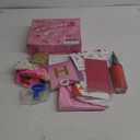 Party Spot! 103 pc Pink Birthday Decorations - Balloon Arch, Tablecloth, Banner, Fringe Curtains for Women's Pink Party