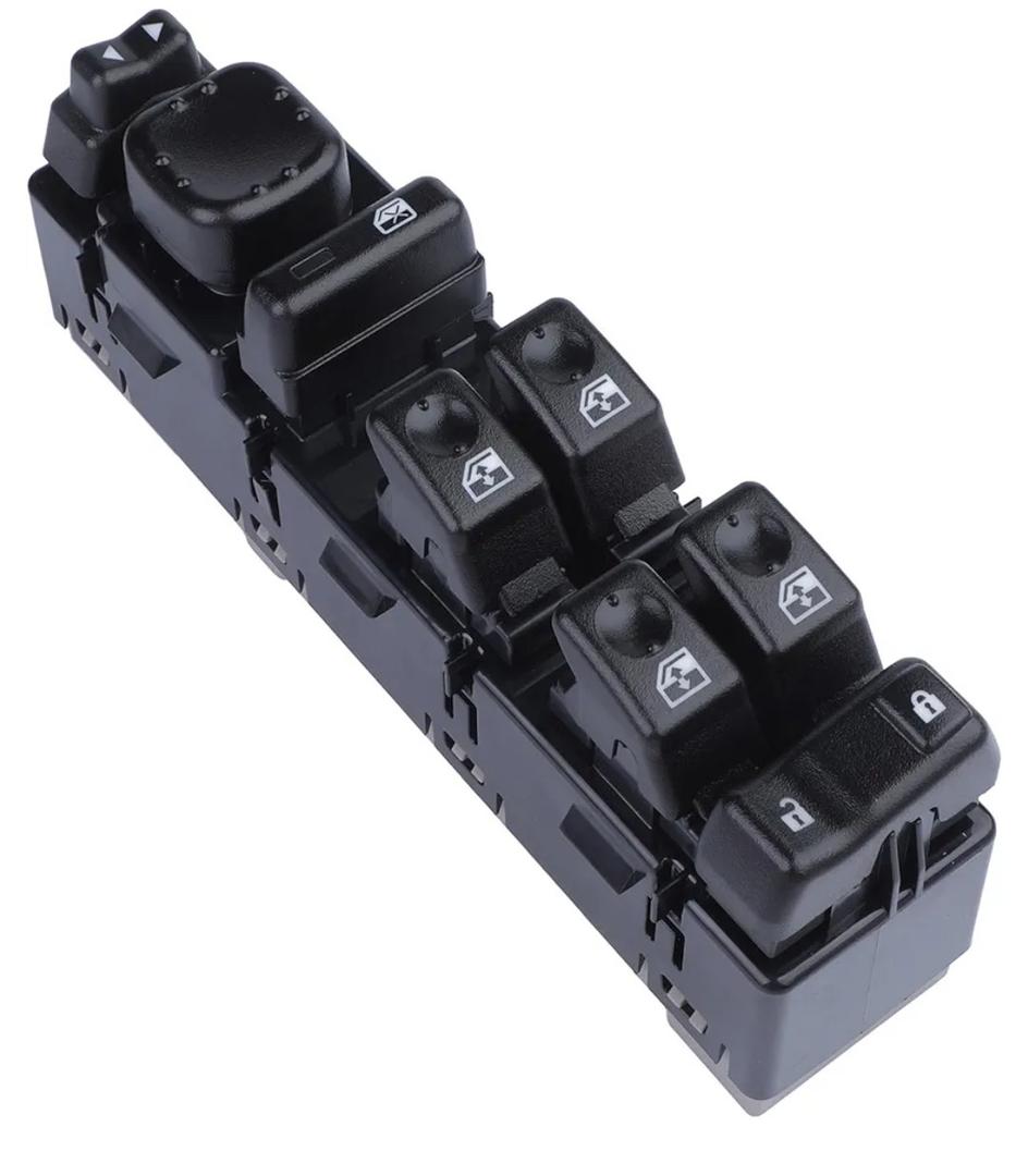 Driver Side Master Power Window Switch For Chevy Avalanche Silverado Suburban Tahoe GMC Sierra Yukon XL 1500 2500 3500 HD Classic Cadillac Escalade ESV EXT 2003 2004 2005 2006 2007 OE DWS-220 15883323