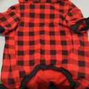 Plaid Dog Hoodie Sweatshirt Sweater for Extra Large Dogs Cat Puppy Clothes Coat Warm and Soft(XL)