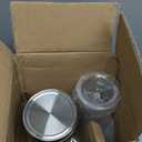 1-Gallon Drink Dispenser. Glass Beverage Dispenser with Stainless steel Spigot plus Ice Cylinder and Fruit Infuser! Water Dispenser, Lemonade Stand, Juice Container - Drink Dispensers for Parties