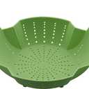 Steamer Basket, Silicone (Compatible with 6-quart and 8-quart cookers, Green)