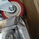 Mophorn 24x18x34 Inch Stainless Steel Work Table 3-Stage Adjustable Shelf with 4 Wheels Heavy Duty Commercial Food Prep Worktable with Brake for Kitchen Prep Work