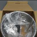 Hillbond Stainless Steel Utensil Holder for Kitchen Counter with Removable Divider, 6.9x7.5 inch Metal Utensil Holder for Countertop, 360° Rotating Spatula Crock for Cooking (EXTRA LARGE)